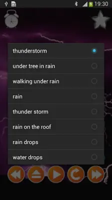 Thunderstorm Sounds android App screenshot 3